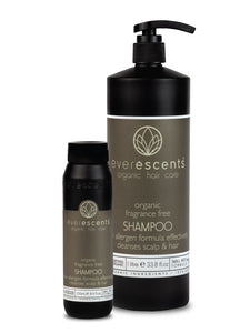 Everescents Organic Fragrance Free Shampoo